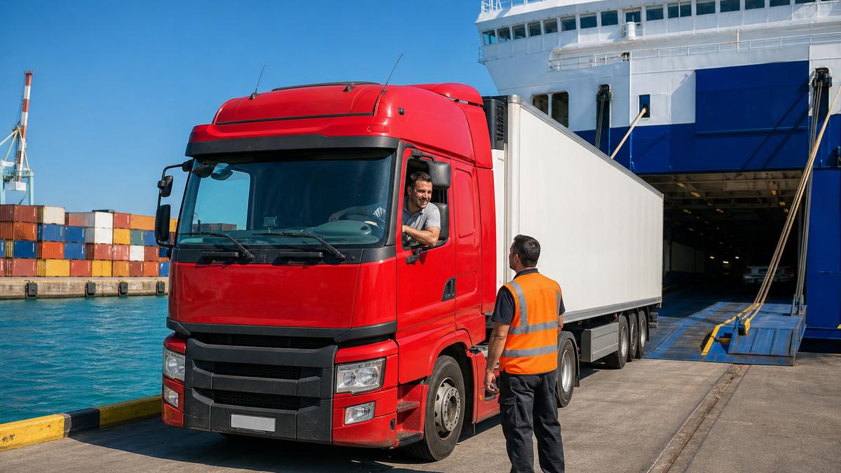 Exporter un camion vers l'Afrique : l'assurer jusqu'au port